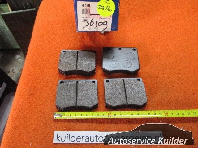 Remblokken voorzijde Ford Capri BP659    1487416  GDB660, Neuf, -, Ford, -