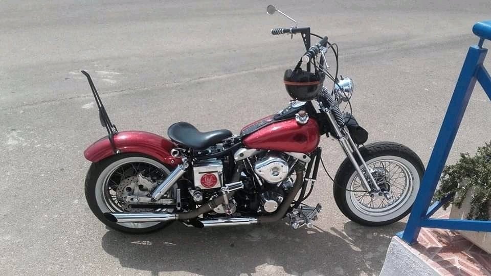 Harley-Davidson FXE Shovelhead 1200 1980 Belgische papieren, Motoren, 2 cilinders, Occasion, Meer dan 35 kW, 1200 cc