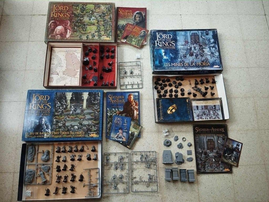 Lord of the rings Games Workshop 3 boites vintage, Enlèvement ou Envoi, Utilisé, Le Seigneur des Anneaux, Figurine(s)