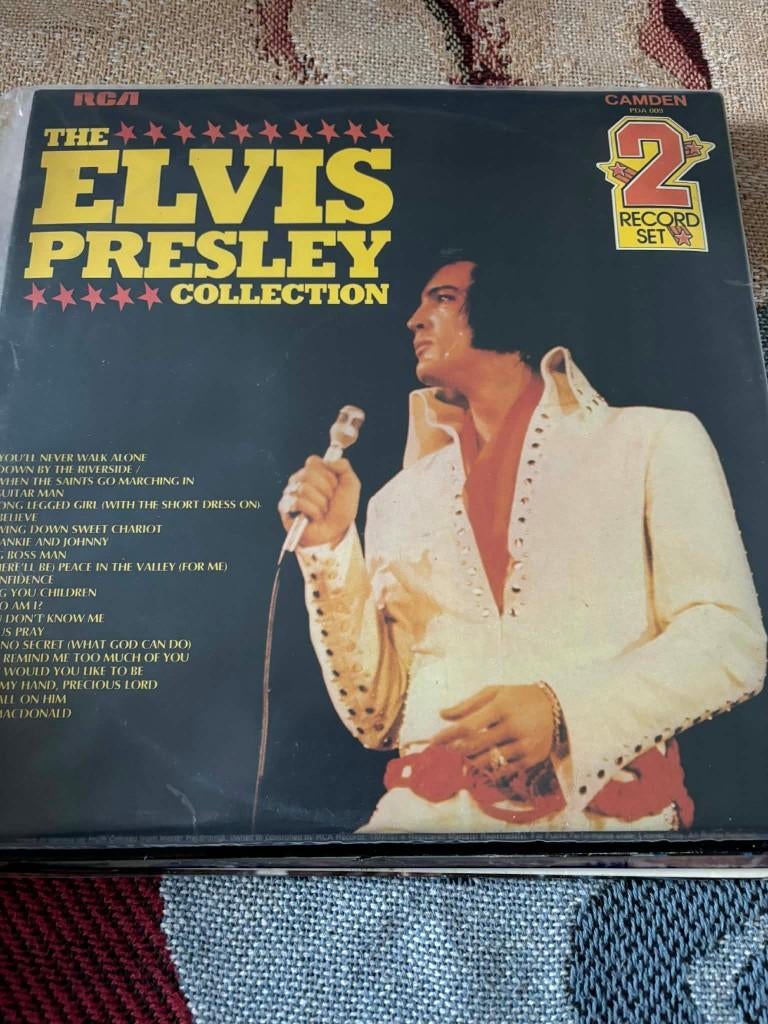 Elvis dubbel lp, The Elvis presley collection, Engelse pers., Ophalen of Verzenden, Rock-'n-Roll, 12 inch, Gebruikt