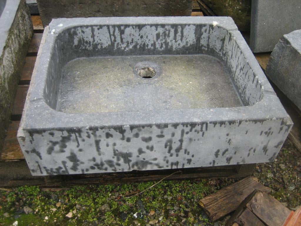mooie oude diepe arduinen pompbak gootsteen, Antiek en Kunst, Ophalen