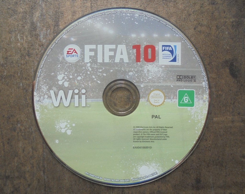 FIFA 10 voor Wii (zie foto's) V, Games en Spelcomputers, Games | Nintendo Wii, Gebruikt, Ophalen of Verzenden, Sport, 3 spelers of meer
