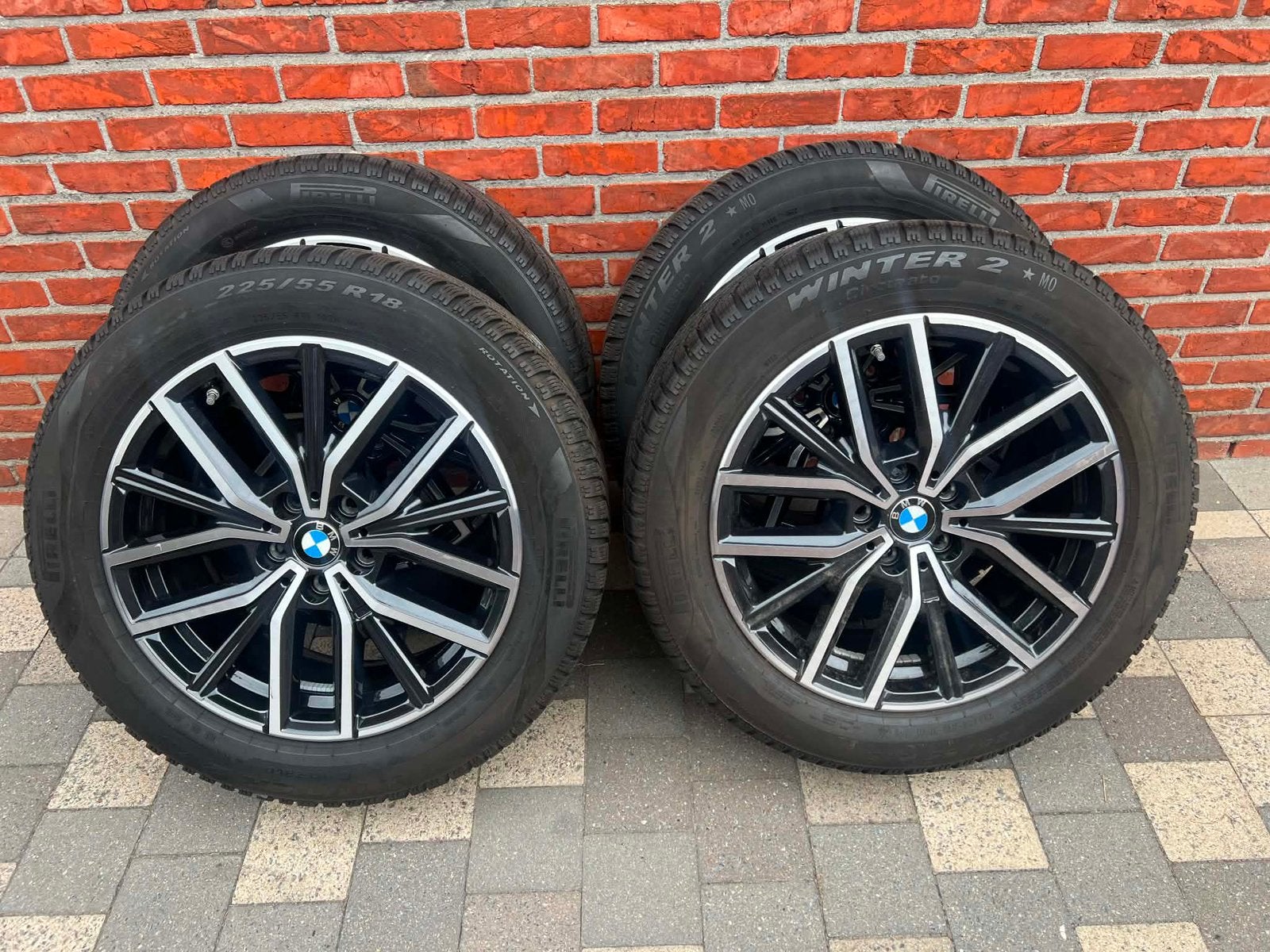 BMW x1 ix1 x2 ix2 winterset 225/55/R18 styling 838M, Auto-onderdelen, Banden en Velgen, Ophalen, 18 inch, Gebruikt, Banden en Velgen