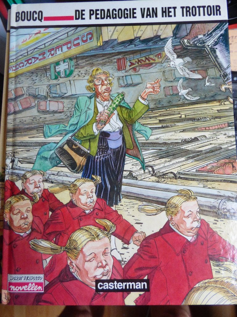 de pedagogie van het trottoir ,  wordt vervolgd novellen, Enlèvement ou Envoi