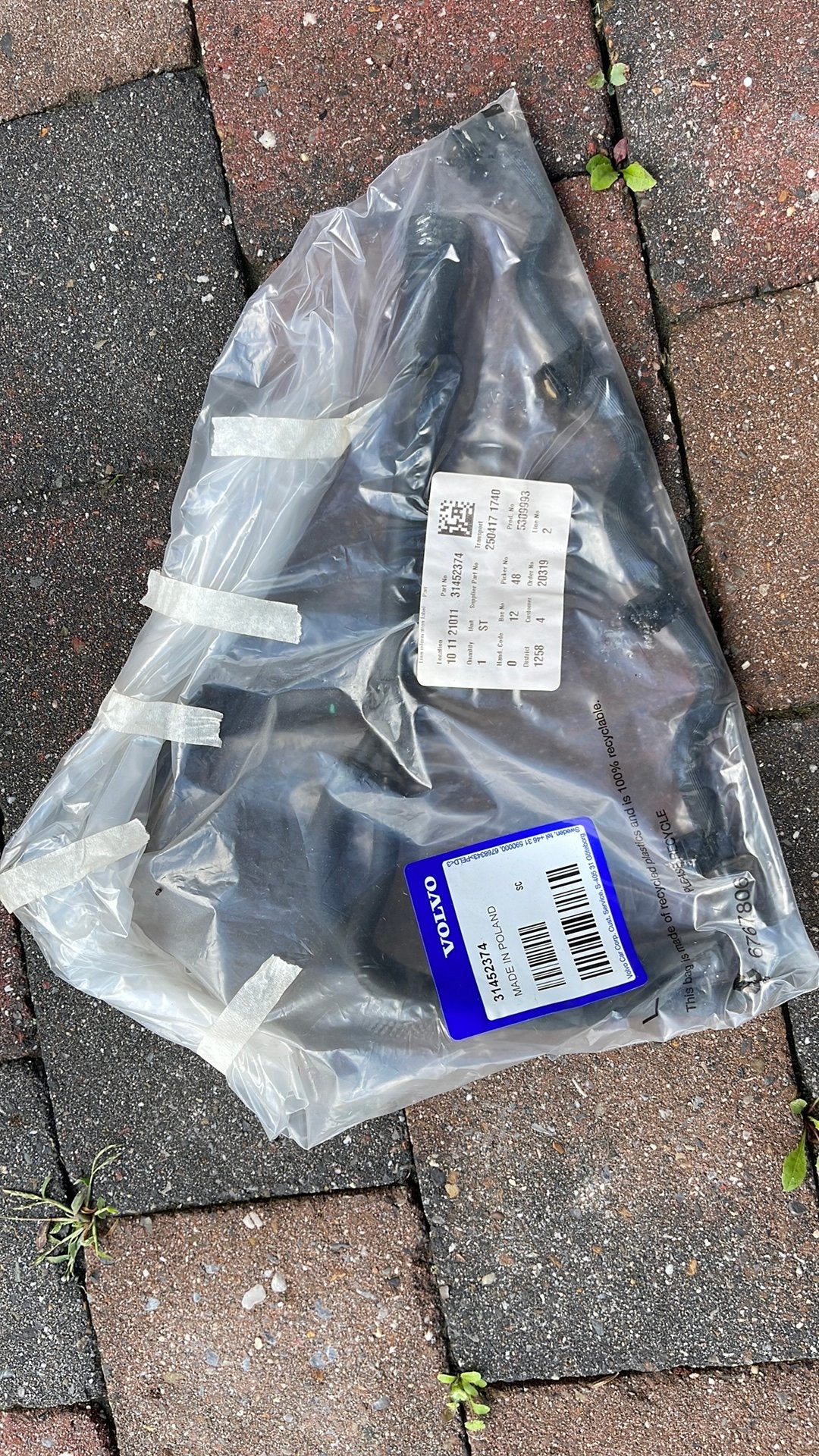 RETOUR LEIDING VAN VOLVO XC60, Enlèvement, Volvo