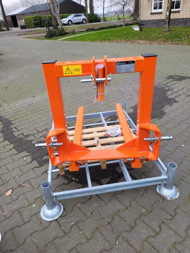 Palletdrager 1000 kg verstelbaar, Ophalen
