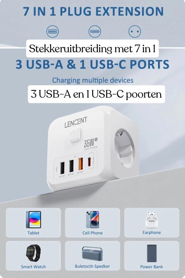 Multiprise à charge rapide de 35 W, Enlèvement ou Envoi, Neuf