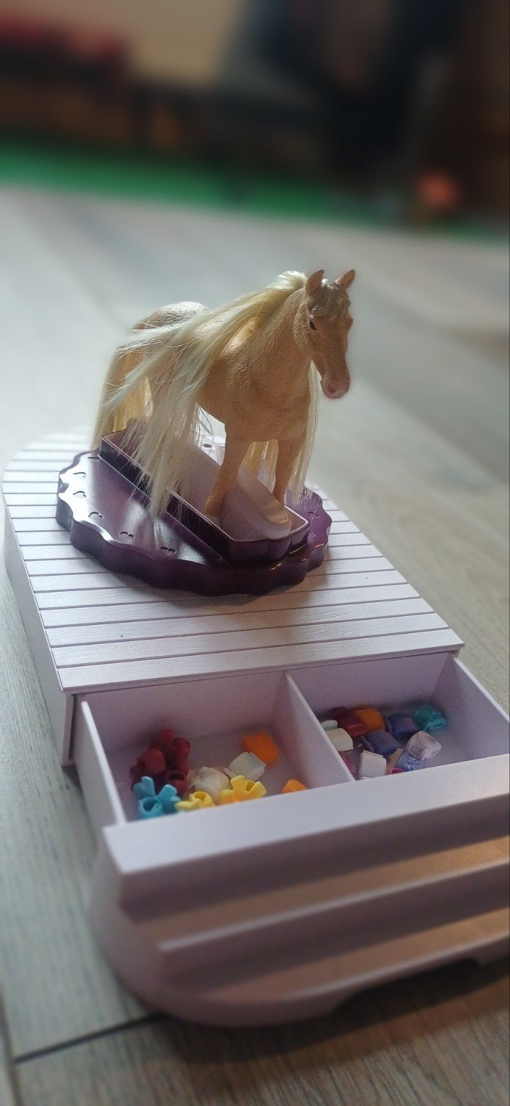 schleich paarden met lang haar