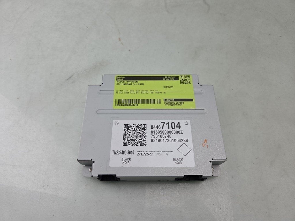 CAMERA MODULE Opel Insignia Sports Tourer (01-2017/-), Gebruikt, Opel, Opel Automobile GmbH, Kontakt-opel@opel.com