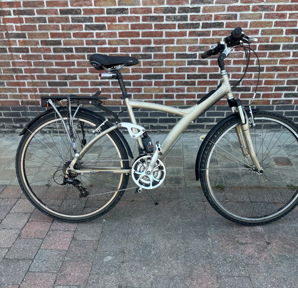 Herenfiets, Fietsen en Brommers, Gebruikt, Velgrem, Versnellingen, 49 tot 53 cm