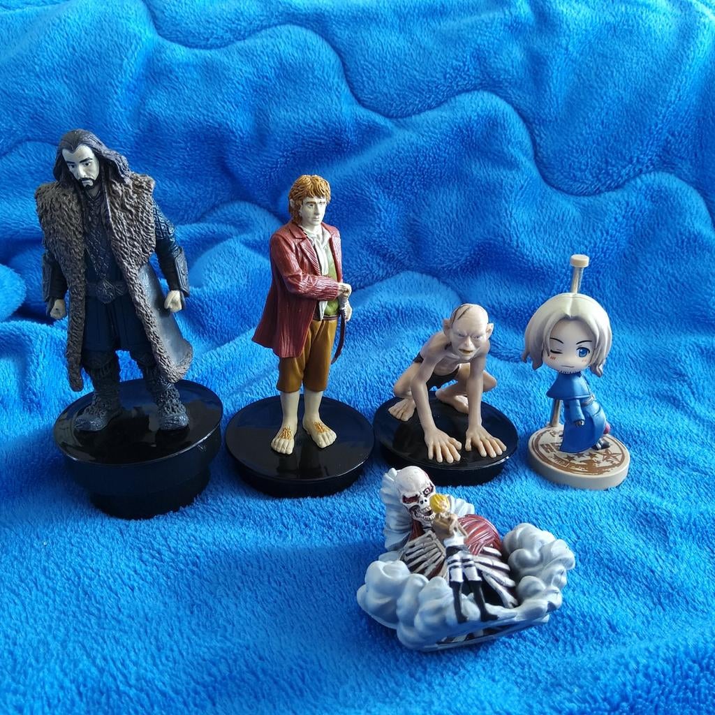 Figurines Hobbit seigneur des anneaux- Himaruya - Gashapon, Collections, Enlèvement ou Envoi