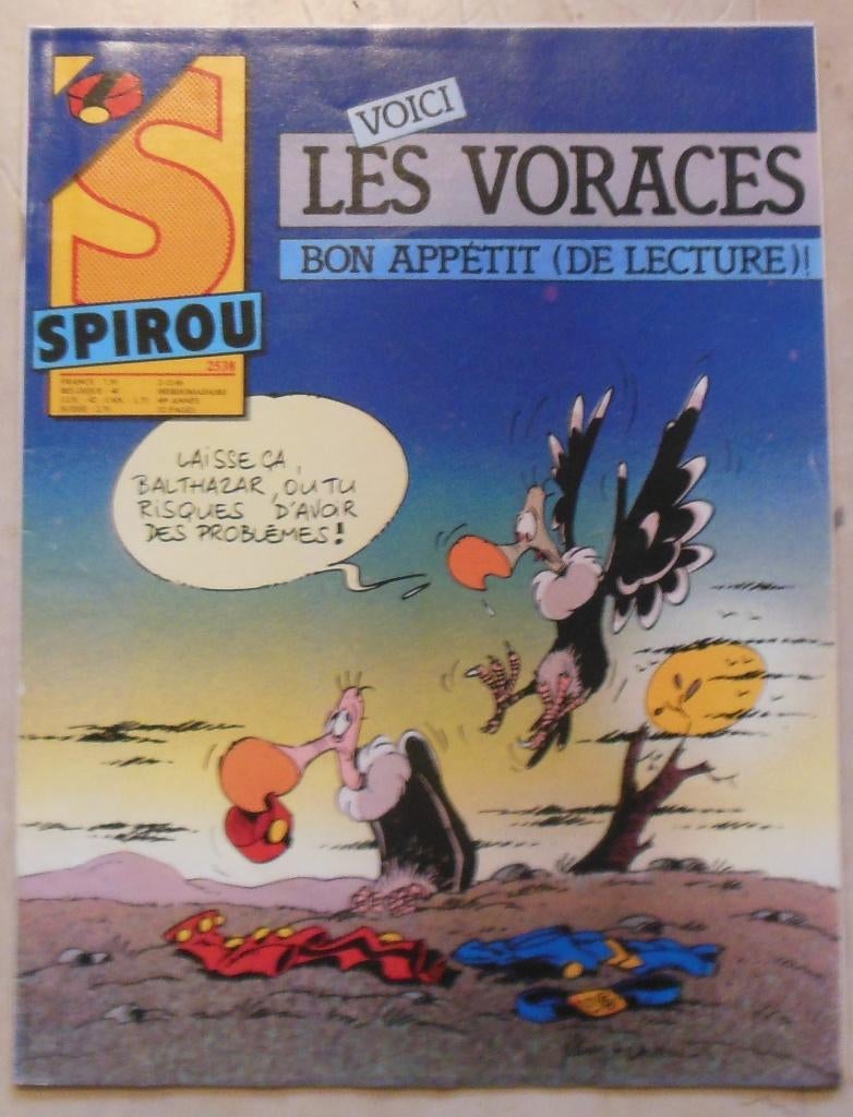 Le Journal de Spirou N 2538, Enlèvement ou Envoi