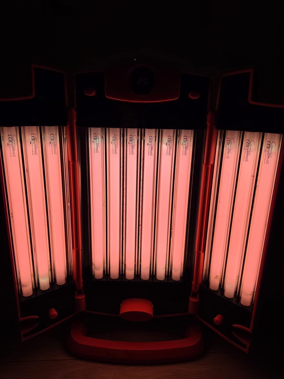 Zonnenbank gezichtsbruiner met collageen lampen (Robino), Electroménager, Solarium, Banc solaire & Bronzage facial, Enlèvement ou Envoi