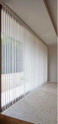 Lamellen raam PVC, Huis en Inrichting, Overige merken, Lamellen, 206 cm, Zo goed als nieuw