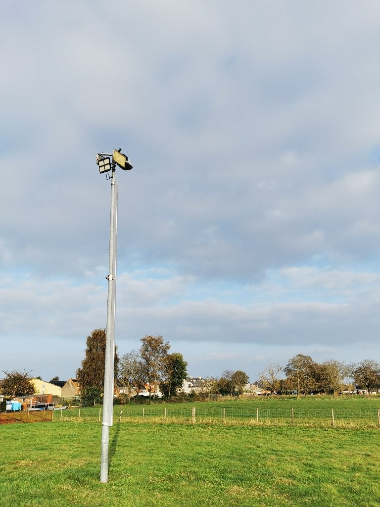 Verlichtingspalen, Ophalen, Led