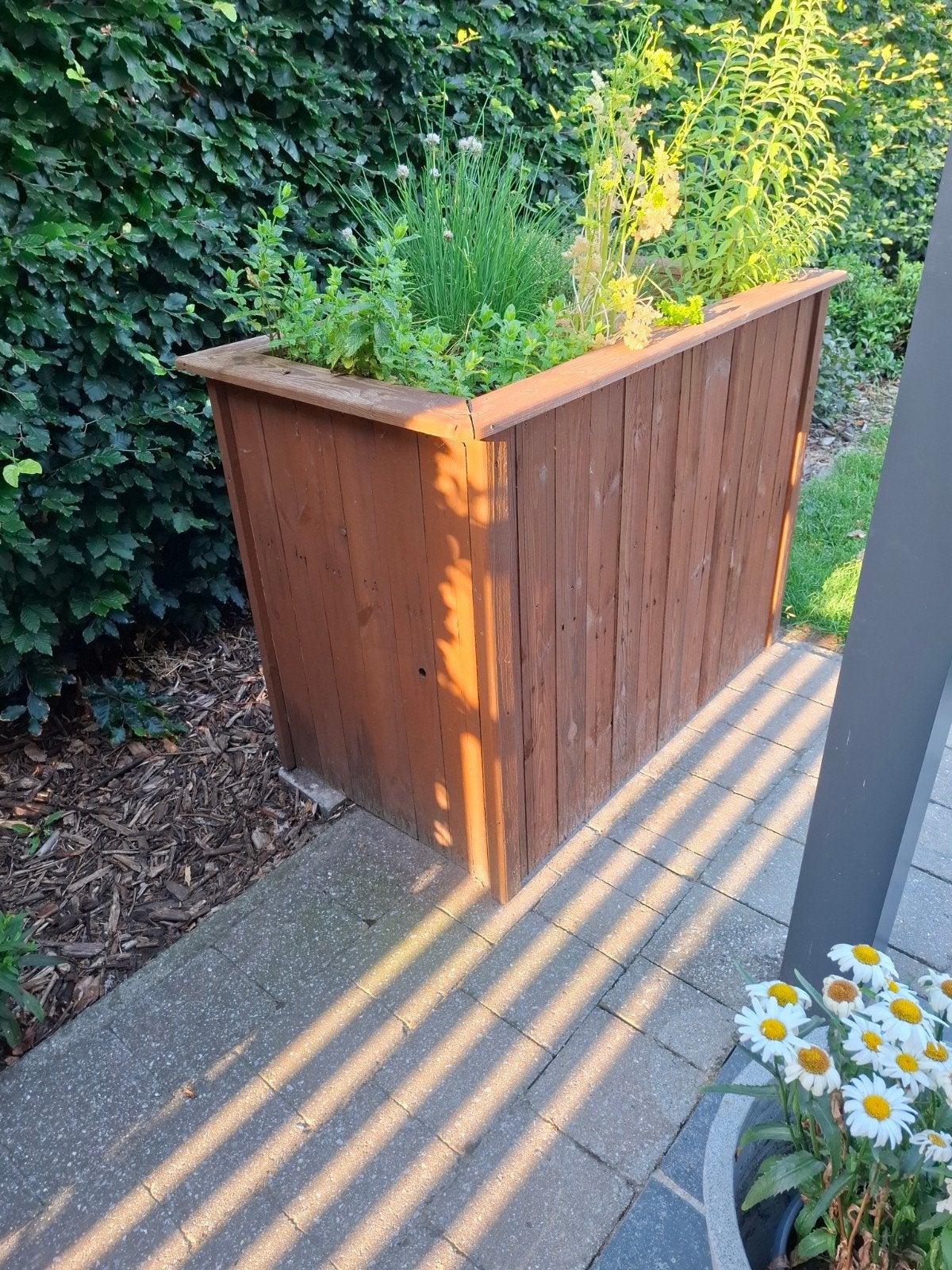 Bloem bakken uit hout, Tuin en Terras, Ophalen, Hout