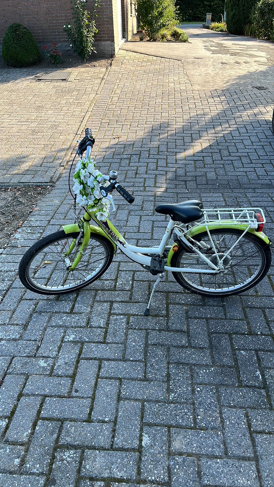 Kinderfietsje te koop, Fietsen en Brommers, Ophalen, Gebruikt, 20 inch, Handrem