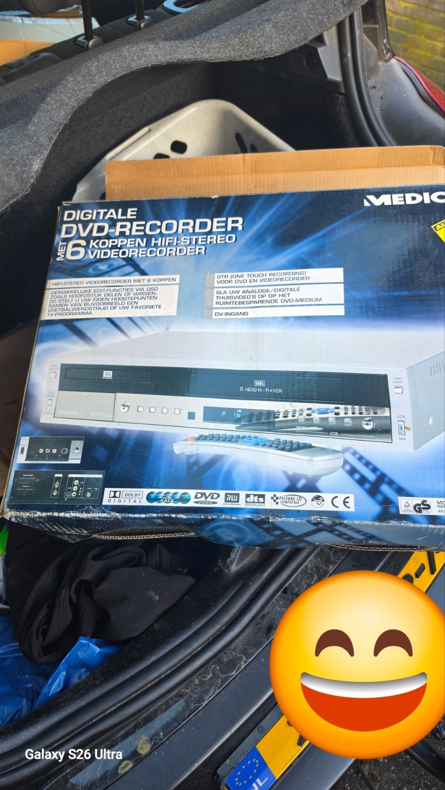 video overzetten op dvd recorder, Audio, Tv en Foto, Ophalen of Verzenden, Nieuw, VHS-speler of -recorder