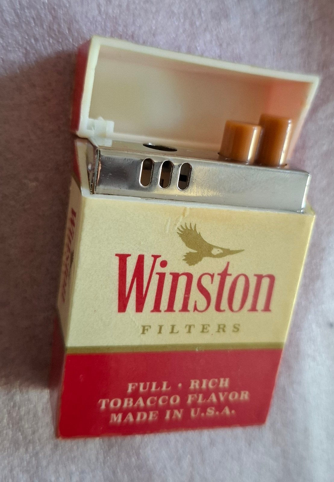 Vintage Aansteker Briquet Winston Marlboro   11, Collections, Enlèvement ou Envoi, Comme neuf, Briquet