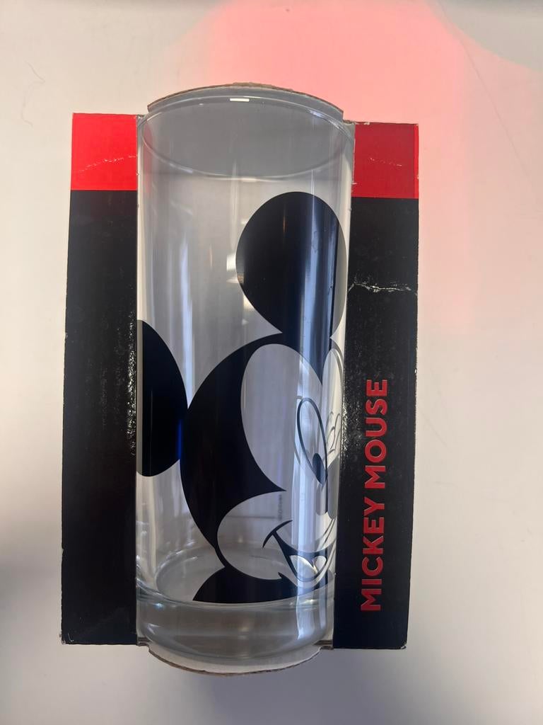 Drinkglas Mickey Mouse, Ophalen of Verzenden