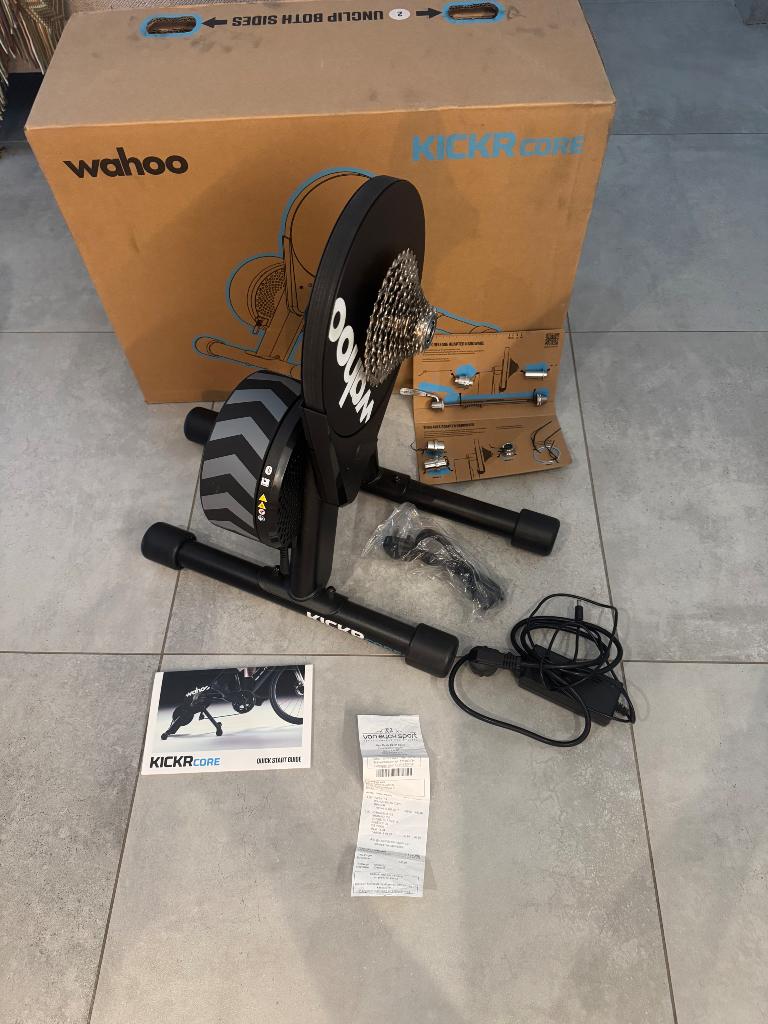 Wahoo KICKR core, Sports & Fitness, Cyclisme, Comme neuf, Autres types, Enlèvement