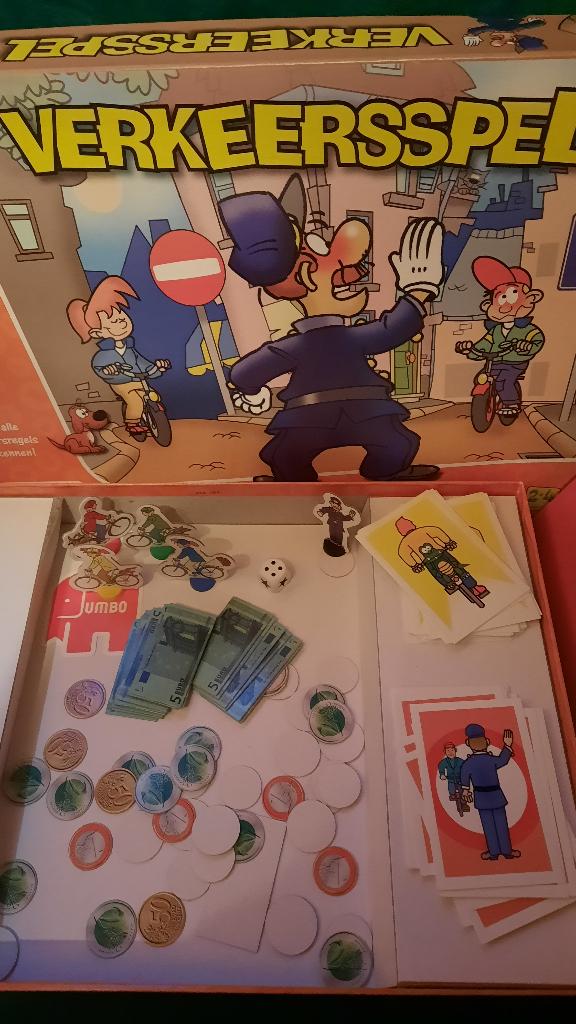 VERKEERSSPEL JUMBO - 2-4 spelers - vanaf 7 jaar, Enlèvement ou Envoi