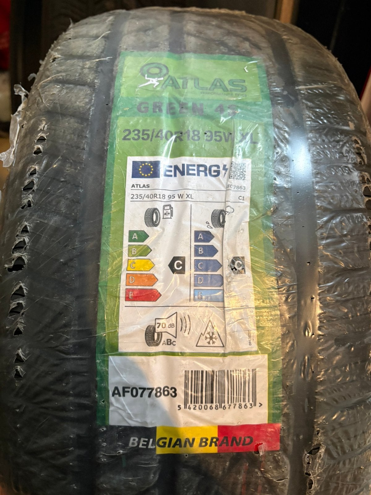 2 pneus neufs Atlas Green 4S – 235/40 R18 95W XL – 4 saisons, Enlèvement, Neuf