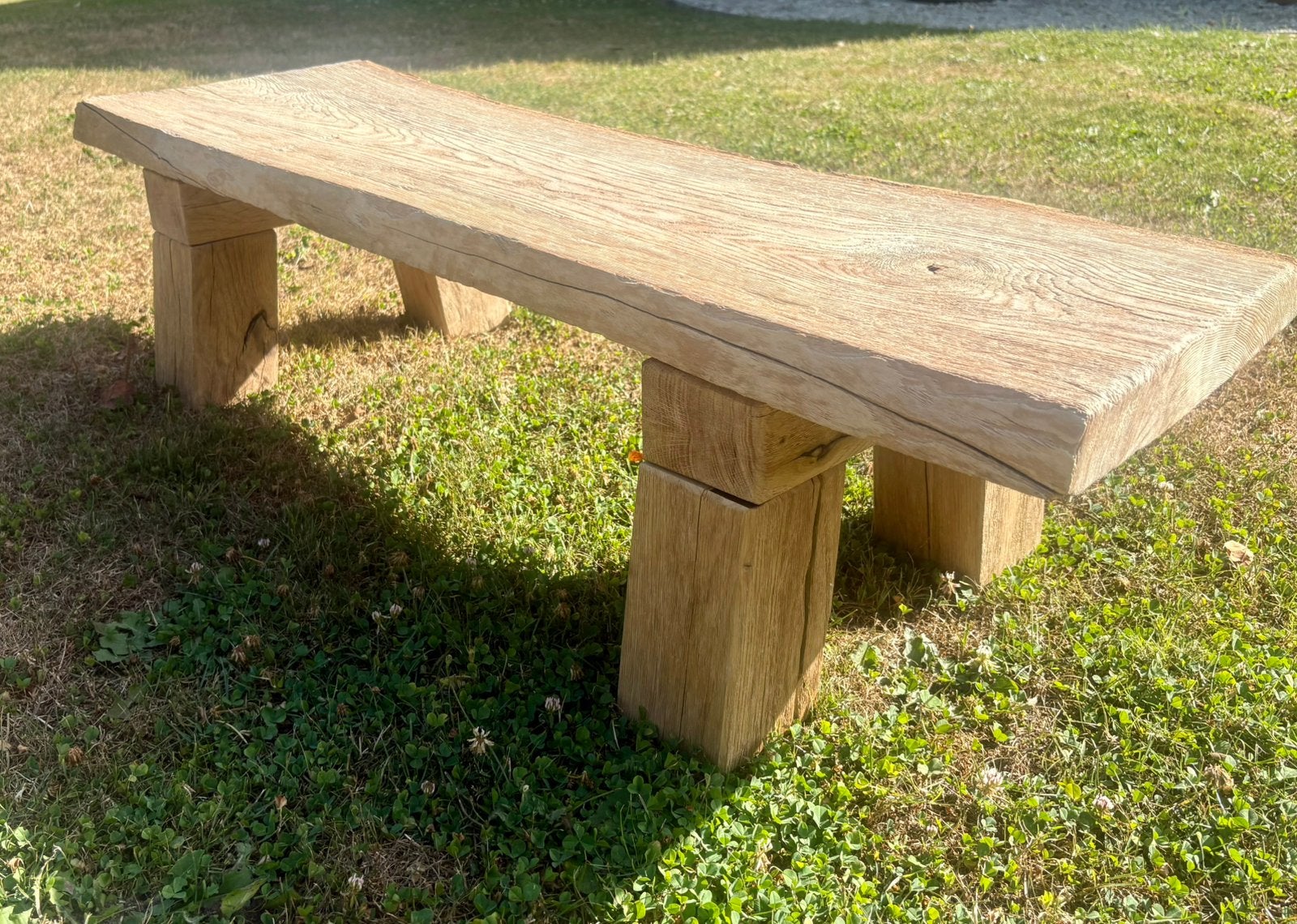 Banc en chêne, Enlèvement, Comme neuf