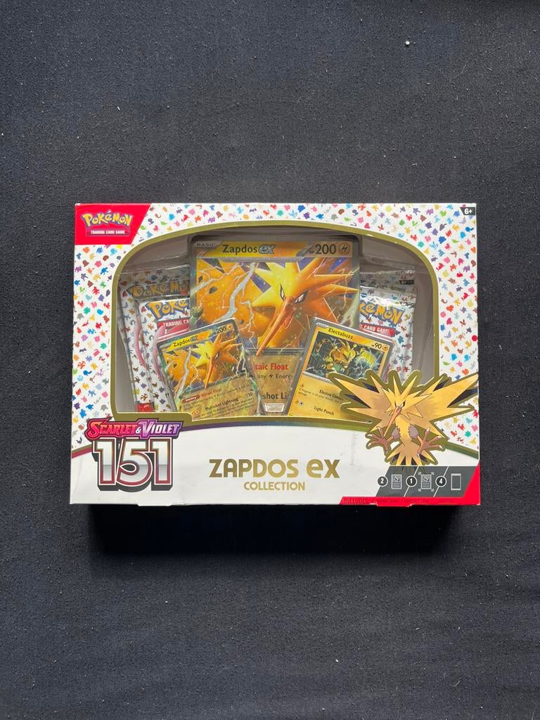 Pokemon zapdos ex collection box, Hobby en Vrije tijd, Verzamelkaartspellen | Pokémon, Ophalen, Zo goed als nieuw