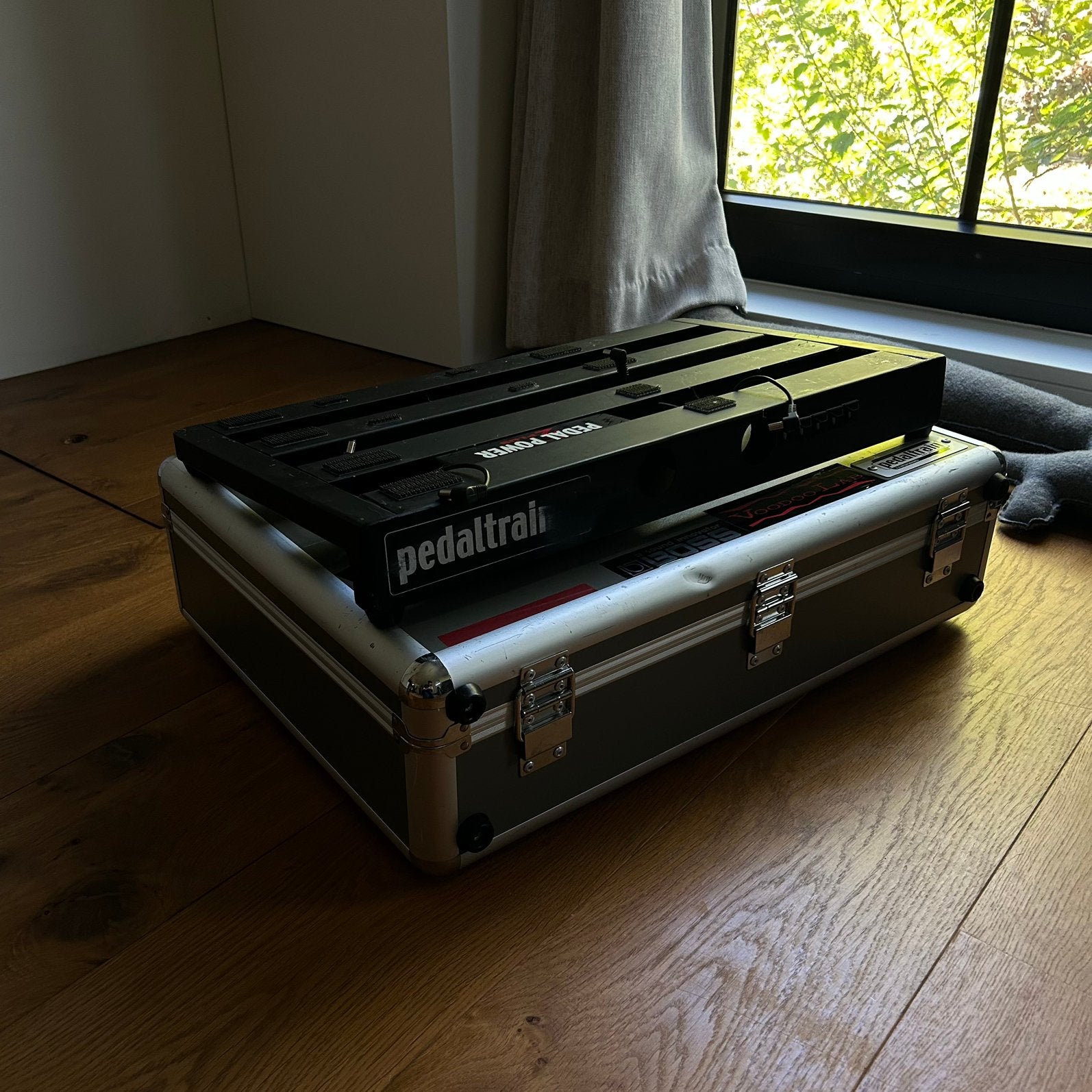 Pedaltrain 1 (Original) + Hardcase + VL Pedal Power Plus 2, Ophalen, Zo goed als nieuw