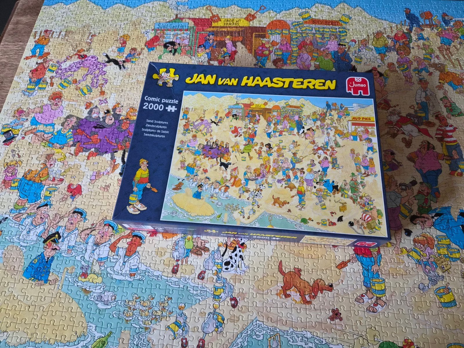 Van haasteren 2000 stuks, Enlèvement ou Envoi, Plus de 1 500 pièces