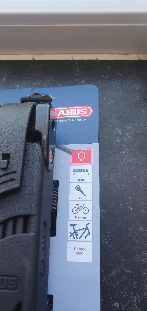 antivols vélo, Vélos & Vélomoteurs, Enlèvement, Neuf, Antivol pliant