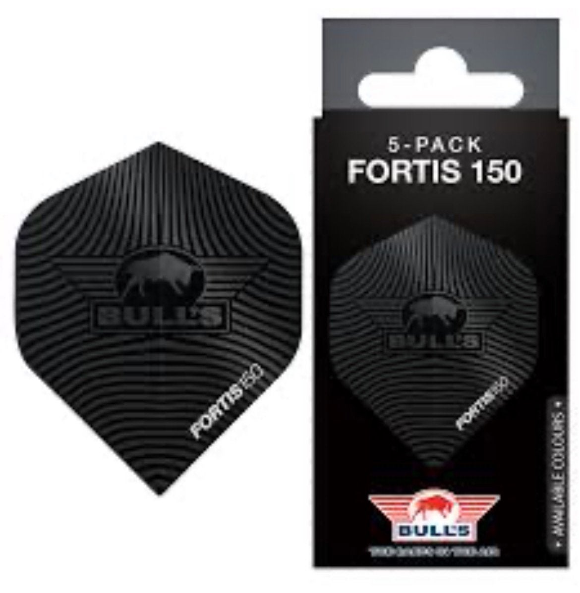 Bull's Fortis 150 No.2 Flights (5-Pack), Ophalen of Verzenden, Nieuw, Flights