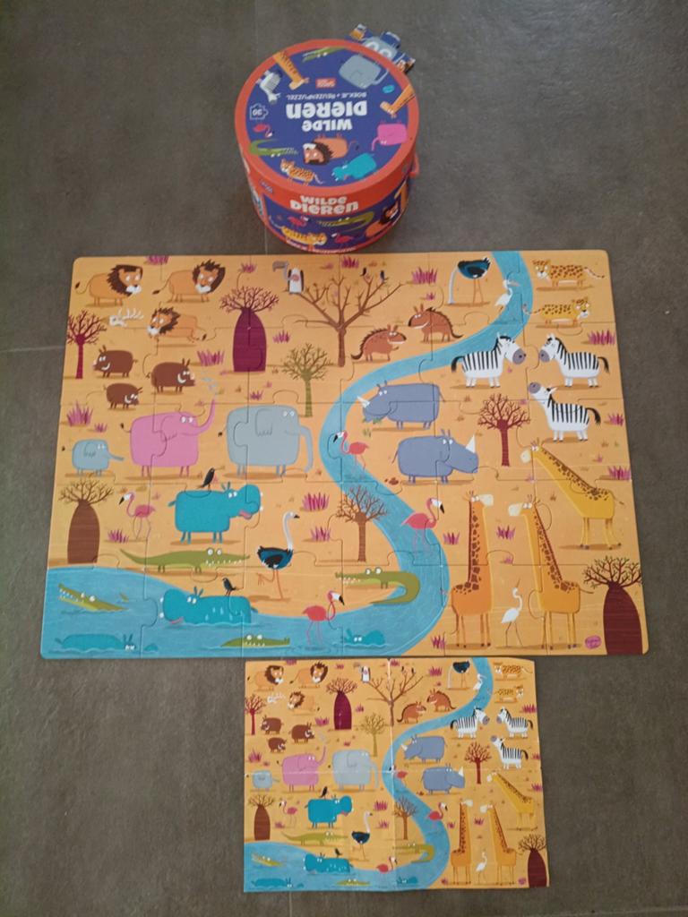 Puzzel wilde dieren, Kinderen en Baby's, Ophalen