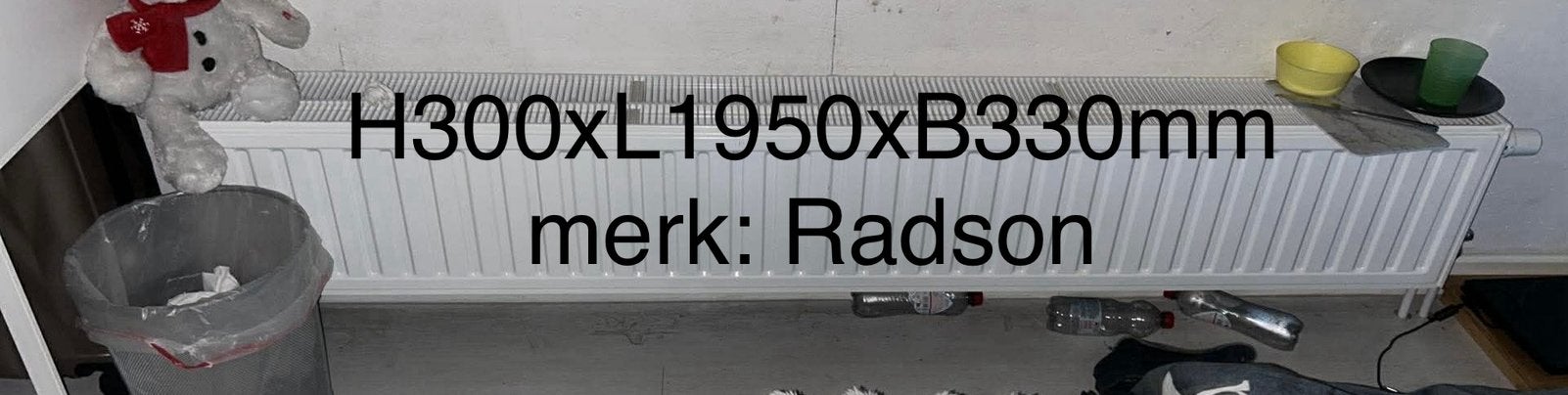 Radiatoren Radson, Doe-het-zelf en Bouw, Ophalen, Nieuw, Radiator
