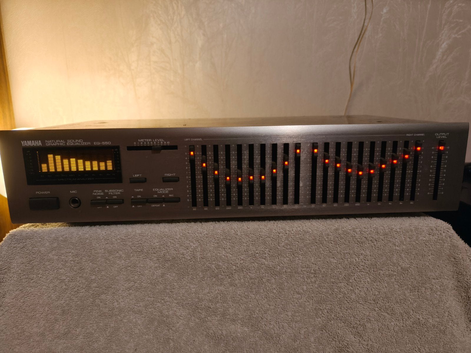 Yamaha EQ-550, Enlèvement ou Envoi