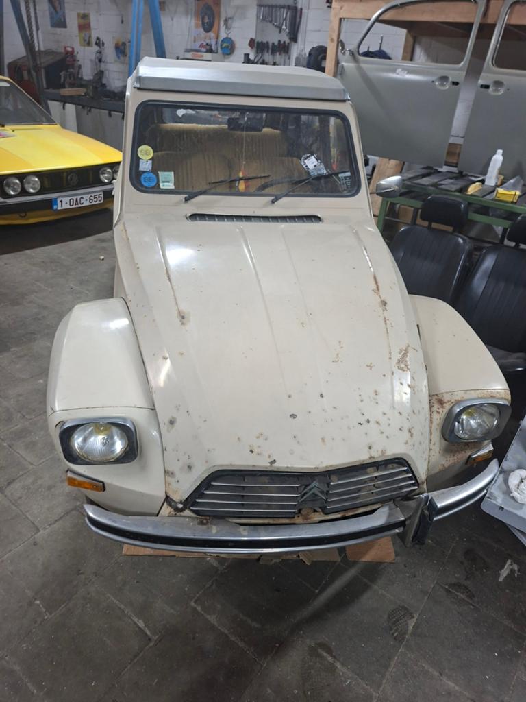 Citroen dyane 1976, Ophalen