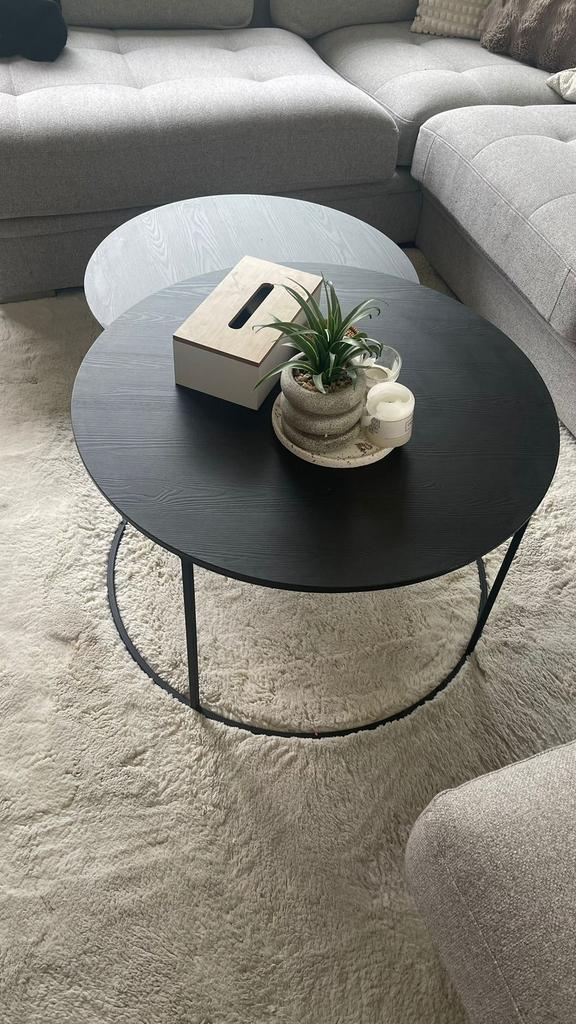 Salon tafel - eettafel met 6 stoelen & tv kast, Huis en Inrichting, Ophalen, Gebruikt