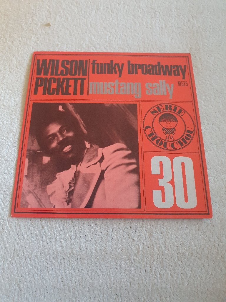 S - Wilson Pickett – Funky Broadway / Mustang Sally - 1974, CD & DVD, 7 inch, Comme neuf, EP, R&B et Soul