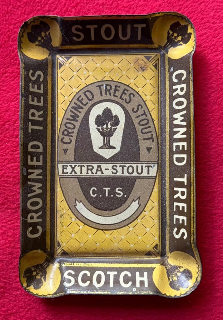 CTS Extra Stout asbak, Verzamelen, Biermerken, Ophalen of Verzenden, Gebruikt, Overige typen, Overige merken