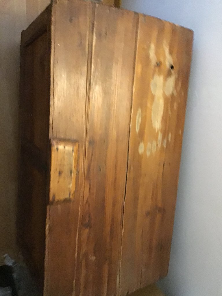 Authentieke houten kist, Ophalen, 50 – 75, Gebruikt, 100 tot 150 cm