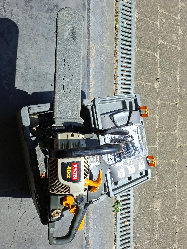 Boomzaag Ryobi, Ophalen, Gebruikt, Boomzaag