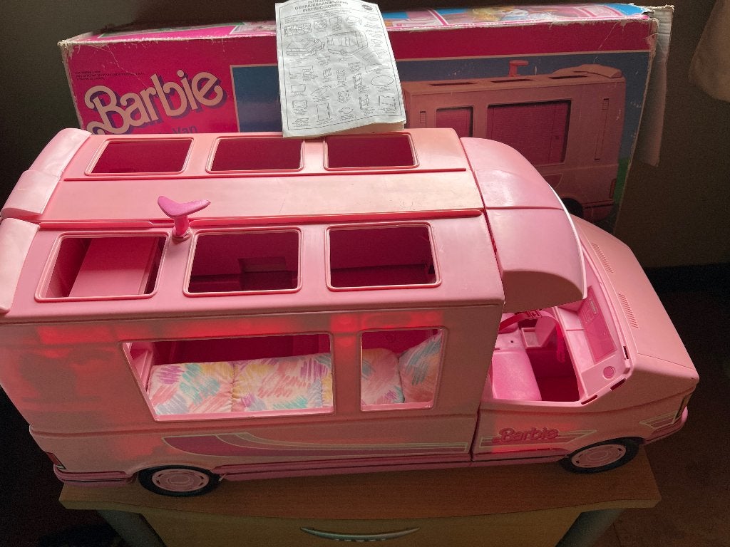 Mobilhome Barbie collectors item, Ophalen
