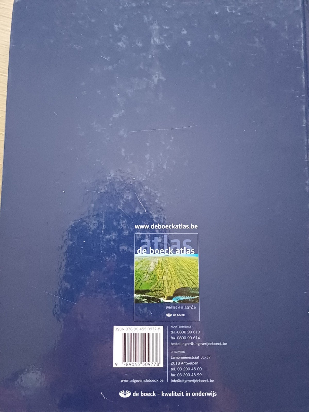 de boeck atlas, Boeken, Ophalen