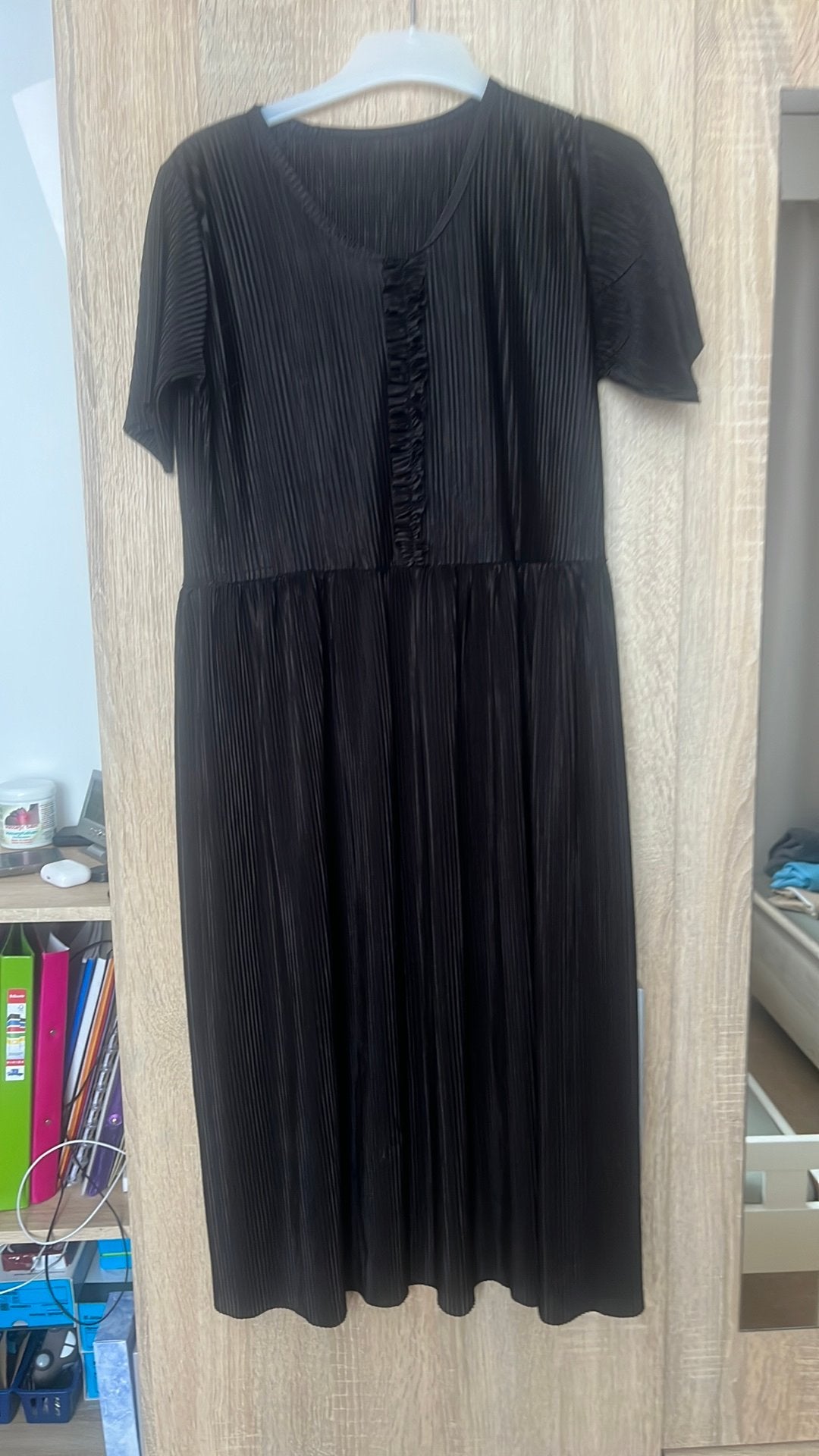 Zwarte jurk, Kleding | Dames, Jumpsuits, Ophalen, Zo goed als nieuw, Maat 34 (XS) of kleiner, Zwart