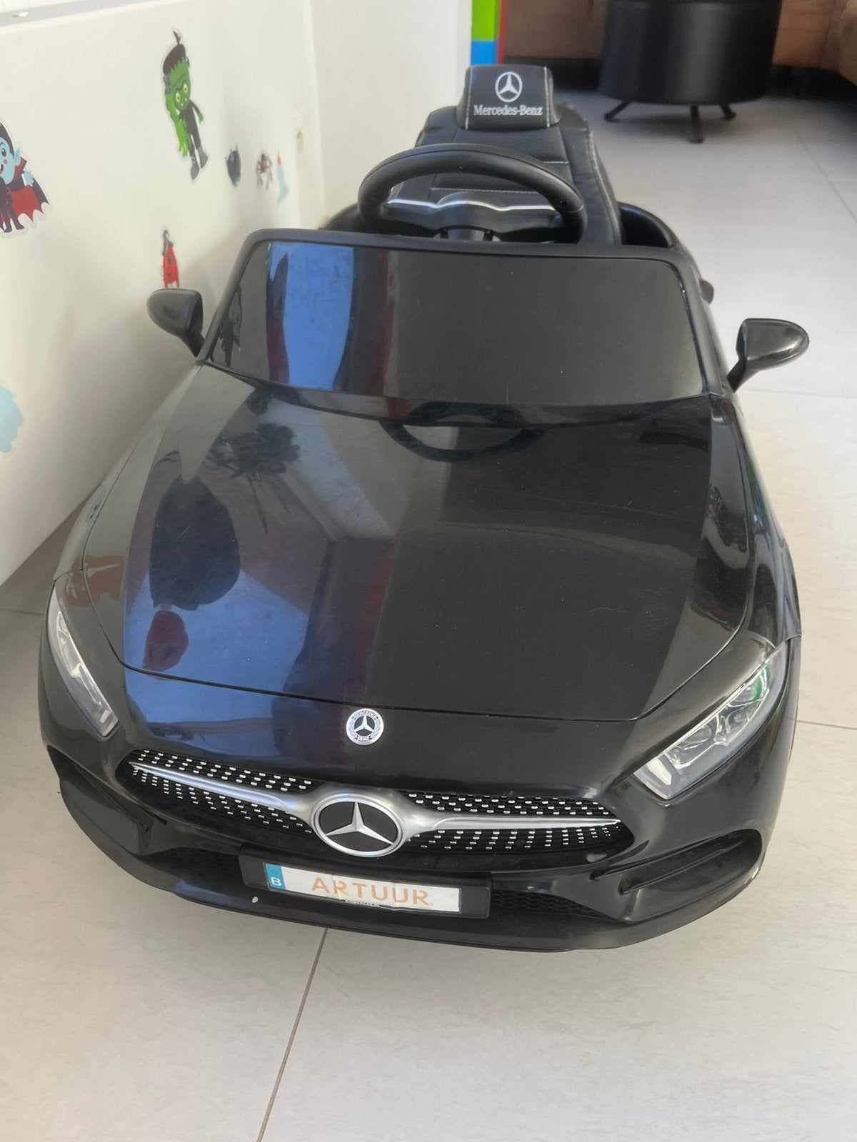 Mercedes + afstandsbediening, Gebruikt