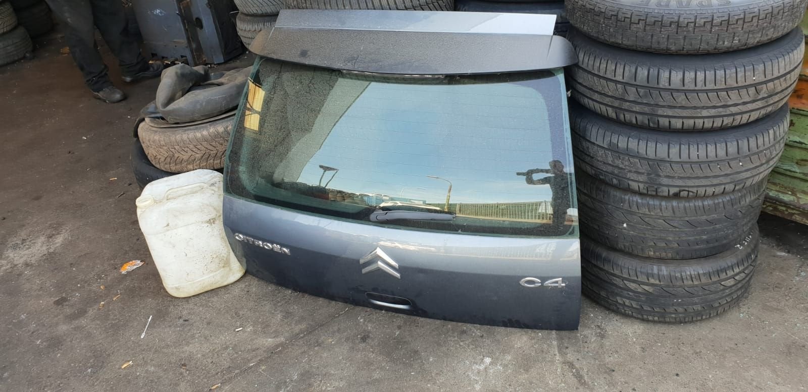 CITROËN C4 ACHTERKLEP BJ 2006 TOT 2010, Autos : Pièces & Accessoires, Arrière, -, Haillon arrière, Utilisé