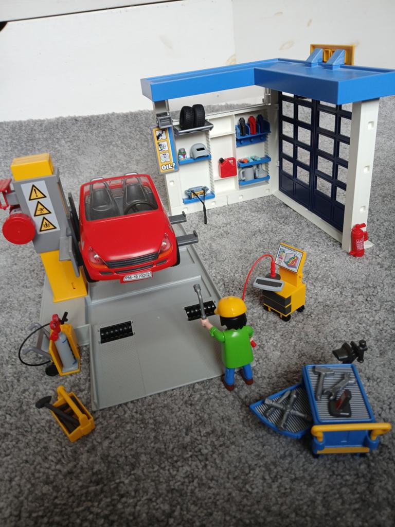 Garage playmobil 70202, Kinderen en Baby's, Speelgoed | Playmobil, Ophalen of Verzenden, Zo goed als nieuw, Complete set
