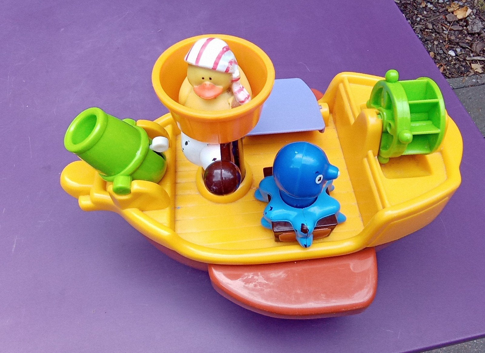 Badspeelgoed, Enlèvement ou Envoi, Comme neuf, Bateau jouet, Pièces mobiles