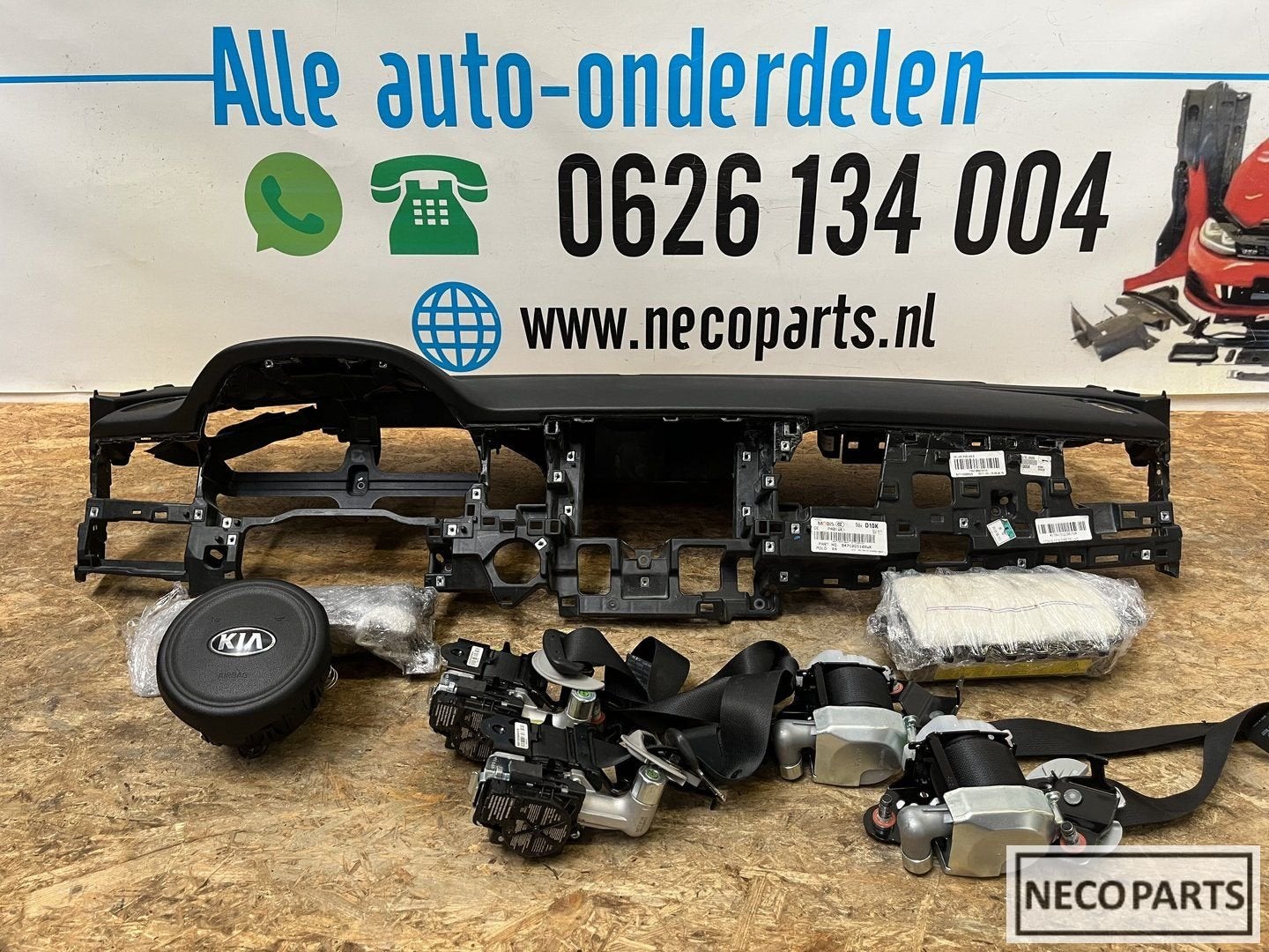 KIA NIRO AIRBAG AIRBAGSET ORIGINEEL OP AANVRAAG, -, -, Ophalen of Verzenden, -